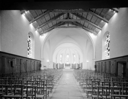 Intérieur : vue depuis l'entrée. © Région Bourgogne-Franche-Comté, Inventaire du patrimoine