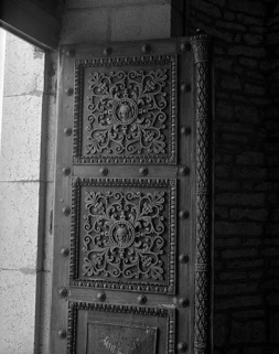 Baie : porte d'entrée. © Région Bourgogne-Franche-Comté, Inventaire du patrimoine