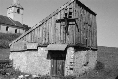 Ferme datée de 1870, située 5 rue de la Grande Fontaine : grenier. © Région Bourgogne-Franche-Comté, Inventaire du patrimoine