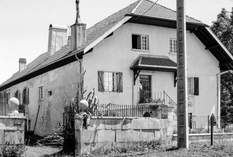 Ferme datée de 182?, située 5 Grande Rue : façade antérieure. © Région Bourgogne-Franche-Comté, Inventaire du patrimoine