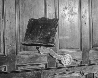 Lutrin. © Région Bourgogne-Franche-Comté, Inventaire du patrimoine