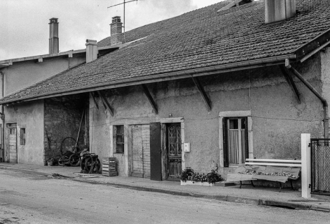 Ferme située 13 rue du Moutet : façade antérieure. © Région Bourgogne-Franche-Comté, Inventaire du patrimoine