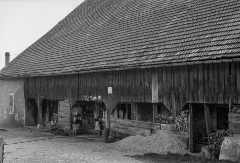 Mur gouttereau droit. © Région Bourgogne-Franche-Comté, Inventaire du patrimoine