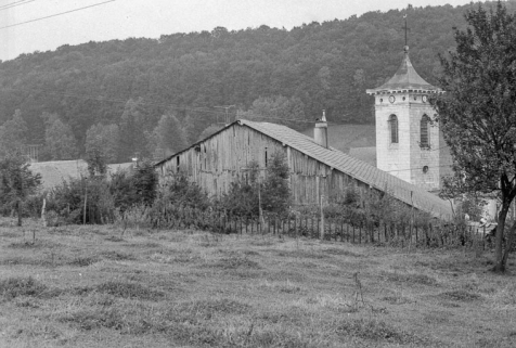 Façade postérieure. © Région Bourgogne-Franche-Comté, Inventaire du patrimoine