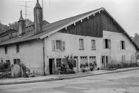 Ferme cadastrée 1939 F 183-184 : vue de trois quarts gauche. © Région Bourgogne-Franche-Comté, Inventaire du patrimoine