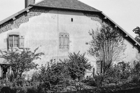 Ferme cadastrée 1961 AC 107 : façade antérieure. © Région Bourgogne-Franche-Comté, Inventaire du patrimoine
