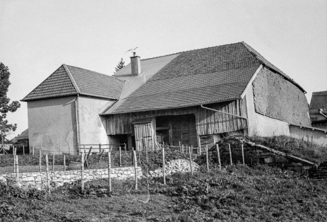 Ferme : façade postérieure. © Région Bourgogne-Franche-Comté, Inventaire du patrimoine