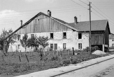 Ferme : façade antérieure. © Région Bourgogne-Franche-Comté, Inventaire du patrimoine