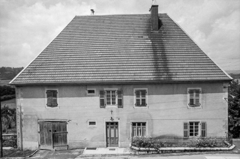Façade antérieure. © Région Bourgogne-Franche-Comté, Inventaire du patrimoine