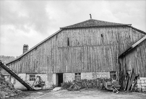 Pignon postérieur. © Région Bourgogne-Franche-Comté, Inventaire du patrimoine