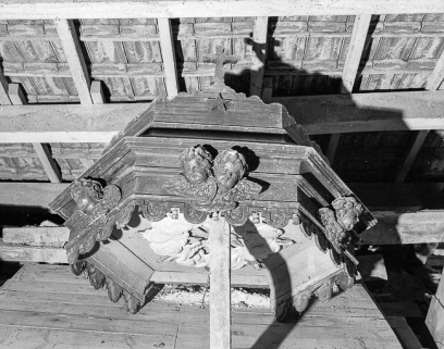 Détail : abat-voix. © Région Bourgogne-Franche-Comté, Inventaire du patrimoine