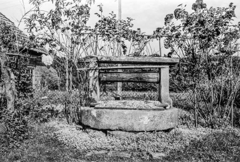 Ferme cadastrée 1956 A1 169 : puits. © Région Bourgogne-Franche-Comté, Inventaire du patrimoine