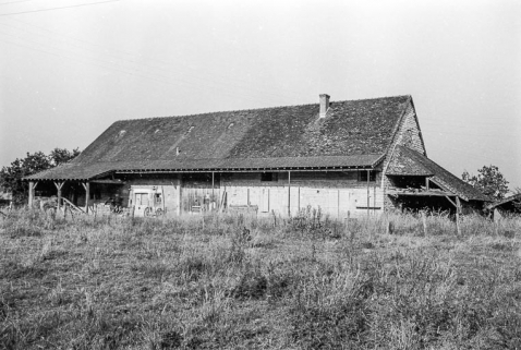 Ferme cadastrée 1956 A2 424 : façade antérieure. © Région Bourgogne-Franche-Comté, Inventaire du patrimoine