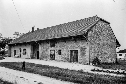 Ferme cadastrée 1969 AI 46  : façade antérieure. © Région Bourgogne-Franche-Comté, Inventaire du patrimoine