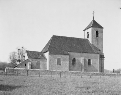 Façade latérale gauche. © Région Bourgogne-Franche-Comté, Inventaire du patrimoine