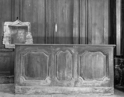 Intérieur : stalles du choeur. © Région Bourgogne-Franche-Comté, Inventaire du patrimoine