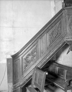 Détail : la rampe. © Région Bourgogne-Franche-Comté, Inventaire du patrimoine