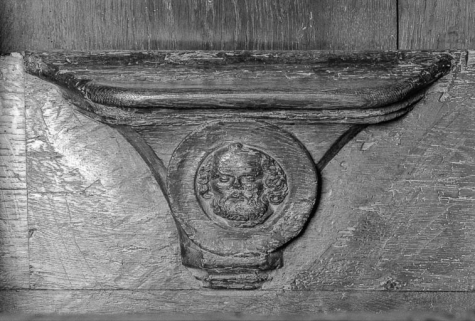 Stalles nord, n° 30, miséricorde. © Région Bourgogne-Franche-Comté, Inventaire du patrimoine