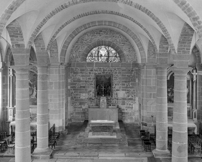 Choeur vu de la tribune. © Région Bourgogne-Franche-Comté, Inventaire du patrimoine