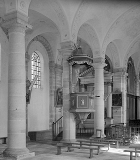 Nef vue du choeur. © Région Bourgogne-Franche-Comté, Inventaire du patrimoine