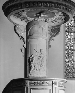 Détail : dorsal. © Région Bourgogne-Franche-Comté, Inventaire du patrimoine