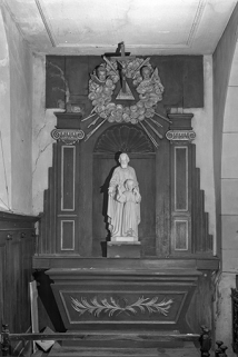 Autel-retable latéral gauche. © Région Bourgogne-Franche-Comté, Inventaire du patrimoine