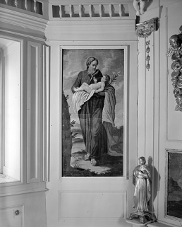 Vue du tableau représentant saint Joseph et l'Enfant. © Région Bourgogne-Franche-Comté, Inventaire du patrimoine