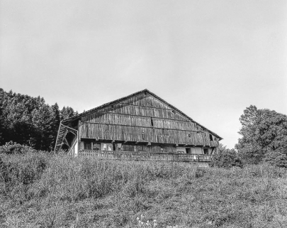 Ferme située au lieu-dit Les Pargots : façade antérieure. © Région Bourgogne-Franche-Comté, Inventaire du patrimoine