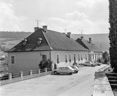 Grand'Combe-Châteleu : vue d'ensemble du presbytère. © Région Bourgogne-Franche-Comté, Inventaire du patrimoine
