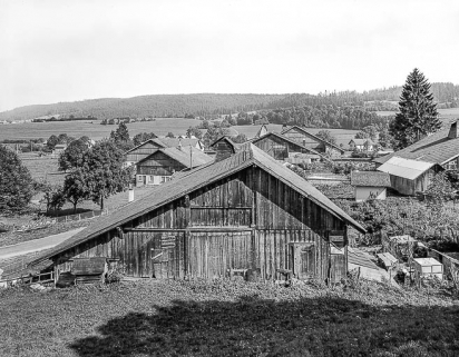 Façade postérieure. © Région Bourgogne-Franche-Comté, Inventaire du patrimoine