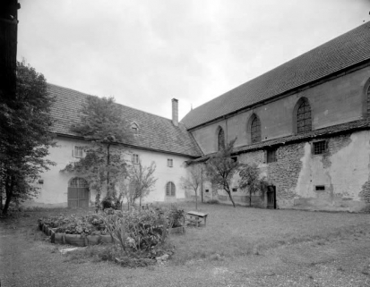 Cour intérieure. © Région Bourgogne-Franche-Comté, Inventaire du patrimoine
