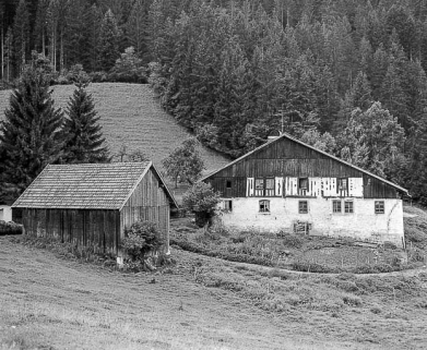 Ferme située au lieu-dit Meix-Barbet : vue d'ensemble. © Région Bourgogne-Franche-Comté, Inventaire du patrimoine