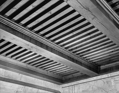 Vue du plafond. © Région Bourgogne-Franche-Comté, Inventaire du patrimoine