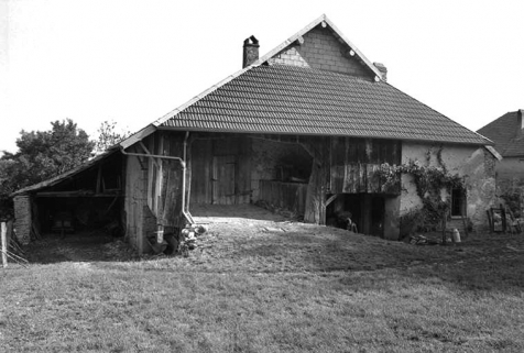 Ferme située au lieudit Les Rubis : façade antérieure. © Région Bourgogne-Franche-Comté, Inventaire du patrimoine