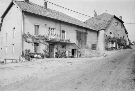 Ferme située Grande Rue : vue générale. © Région Bourgogne-Franche-Comté, Inventaire du patrimoine