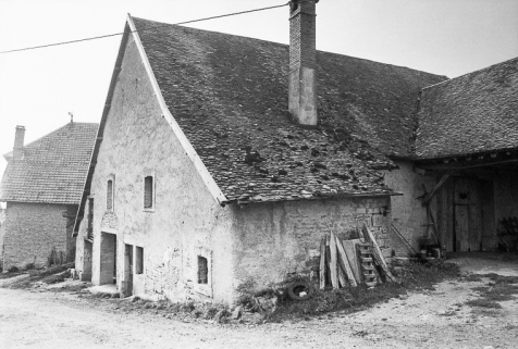 Ferme : vue de la partie habitation. © Région Bourgogne-Franche-Comté, Inventaire du patrimoine