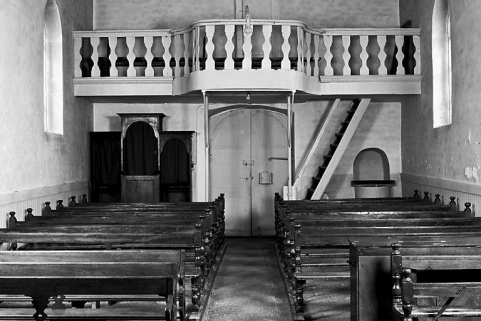 La nef vue depuis le choeur. © Région Bourgogne-Franche-Comté, Inventaire du patrimoine