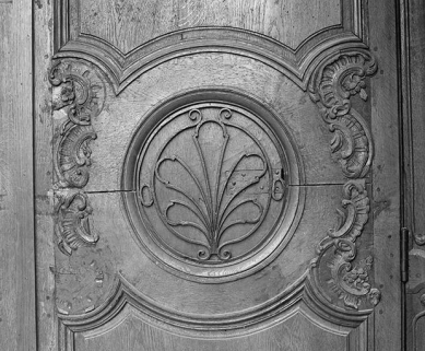 Détail d'un médaillon. © Région Bourgogne-Franche-Comté, Inventaire du patrimoine Détail d'un médaillon. © Région Bourgogne-Franche-Comté, Inventaire du patrimoine