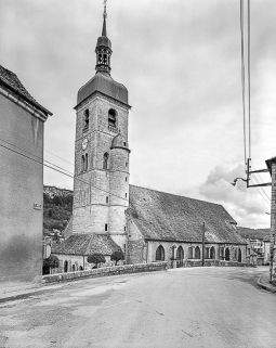 Vue d'ensemble depuis le sud-ouest. © Région Bourgogne-Franche-Comté, Inventaire du patrimoine