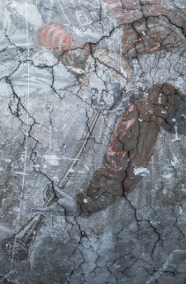 Le Jugement dernier : angelot jouant de la trompette. © Région Bourgogne-Franche-Comté, Inventaire du patrimoine