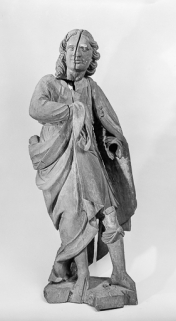 Détail : le buste. © Région Bourgogne-Franche-Comté, Inventaire du patrimoine