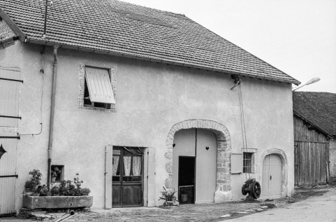 Ferme cadastrée B2 113 : façade antérieure. © Région Bourgogne-Franche-Comté, Inventaire du patrimoine