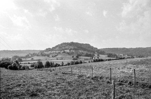 Vue du panorama depuis le cimetière. © Région Bourgogne-Franche-Comté, Inventaire du patrimoine