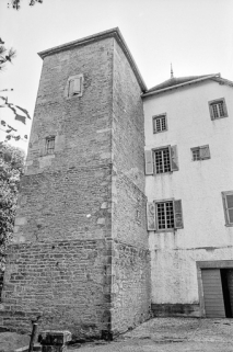 Face ouest (la tour). © Région Bourgogne-Franche-Comté, Inventaire du patrimoine