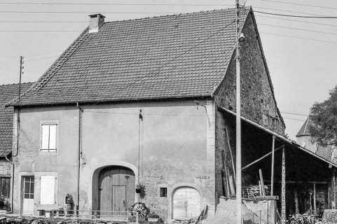 Ferme cadastrée C1 25 : façade antérieure. © Région Bourgogne-Franche-Comté, Inventaire du patrimoine