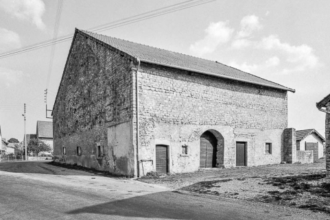 Ferme cadastrée A3 206 : façade postérieure. © Région Bourgogne-Franche-Comté, Inventaire du patrimoine
