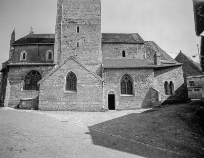 Façade latérale droite. © Région Bourgogne-Franche-Comté, Inventaire du patrimoine