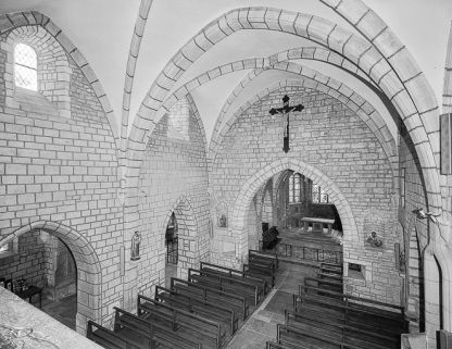 Vue de la nef. © Région Bourgogne-Franche-Comté, Inventaire du patrimoine