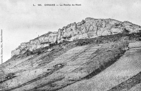 Ornans - La Roche du Mont, limite 19e siècle 20e siècle. © Région Bourgogne-Franche-Comté, Inventaire du patrimoine