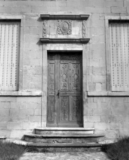 Porte du logis. © Région Bourgogne-Franche-Comté, Inventaire du patrimoine